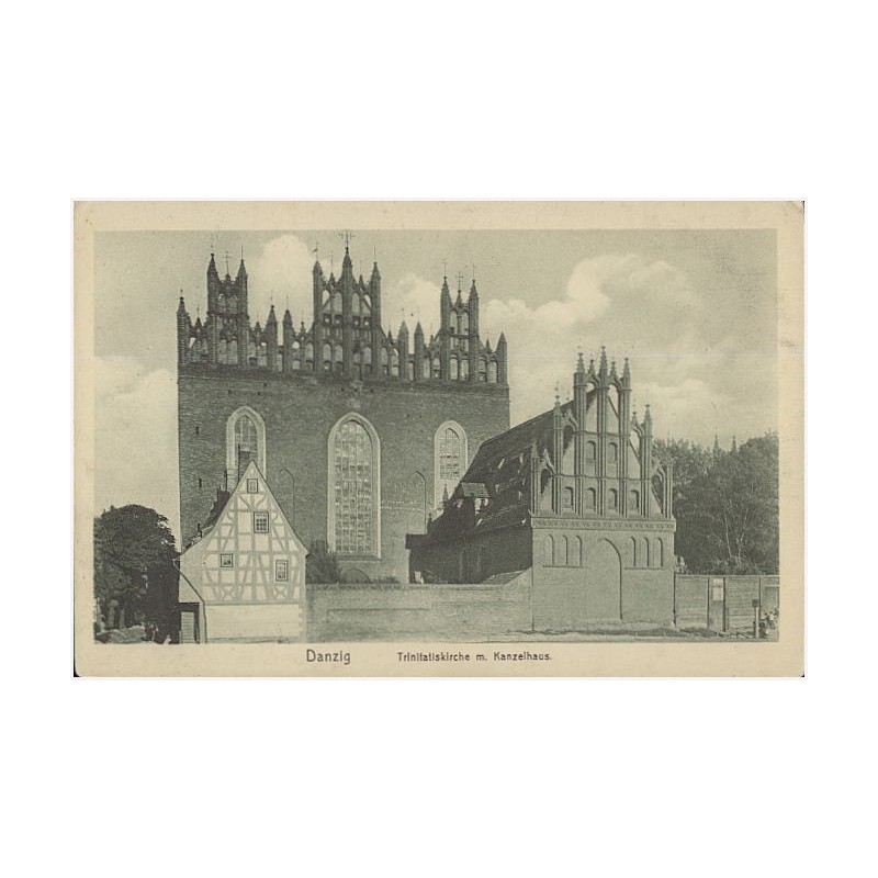 Danzig. Trinitatlskirche m. Kanzelhaus