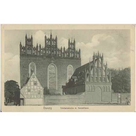 Danzig. Trinitatlskirche m. Kanzelhaus