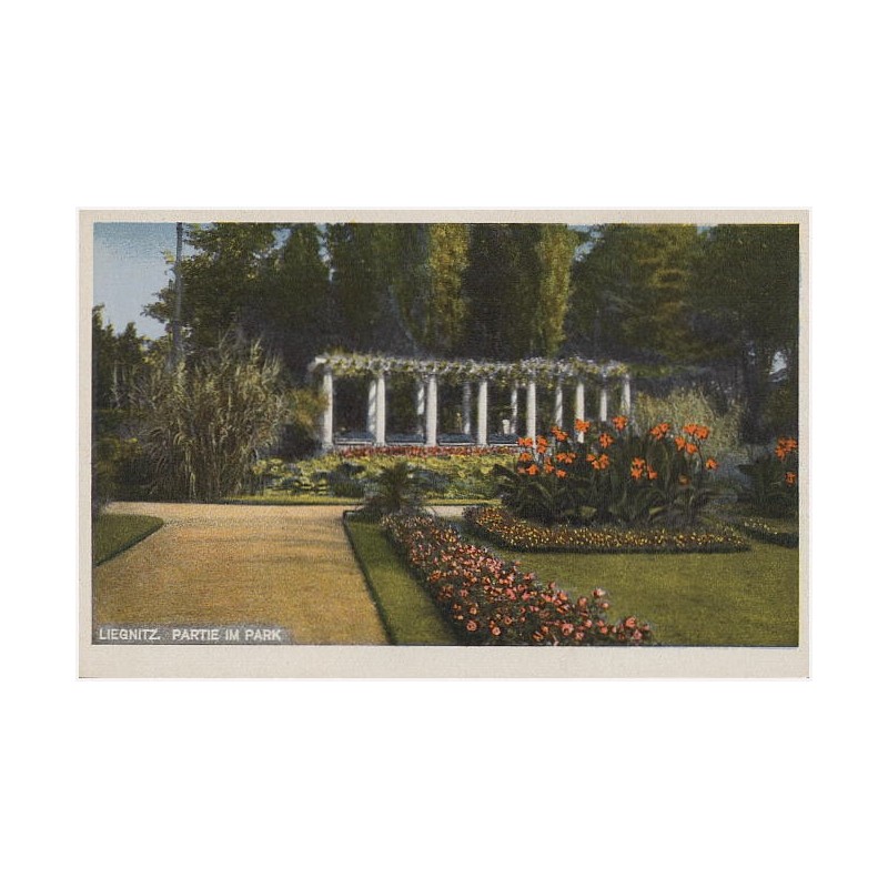 Liegnitz, Partie im Park