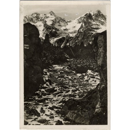 Tatra. Weg zum Grünen See. Tatry. Z drogi do Zielonego Stawu Kieżmarskiego