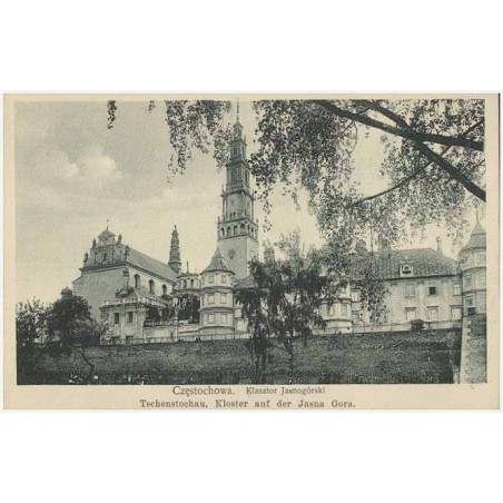 Częstochowa. Klasztor Jasnogórski. Tschenstochau, Kloster auf der Jasna Gora