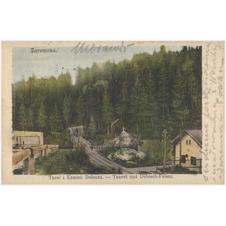 Jaremcze. Tunel i Kamień Dobosza. - Tunnel und Dobosch-Felsen
