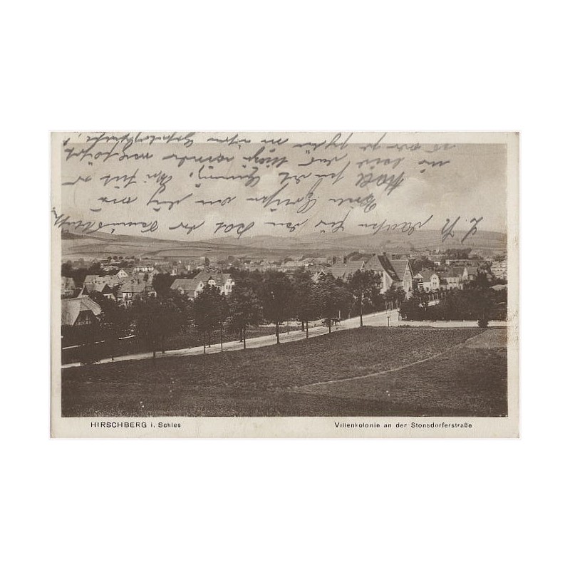Hirschberg i. Schles. Villenkolonie an der Stonsdorferstraße