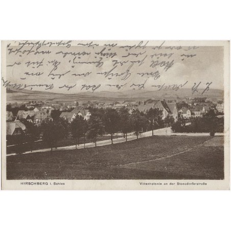 Hirschberg i. Schles. Villenkolonie an der Stonsdorferstraße