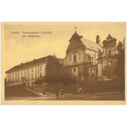 Lwów. Uniwersytet i Kościół św. Mikołaja