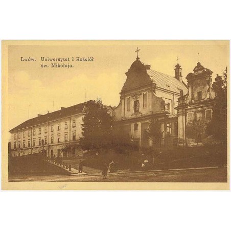 Lwów. Uniwersytet i Kościół św. Mikołaja