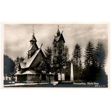 Riesengebirge, Kirche Wang 874 m ü. M.