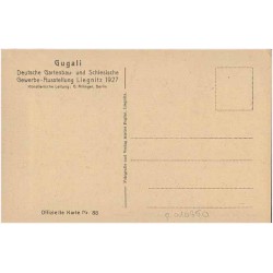 Tanz-Café am Mühlgraben. Architektur Günther. Gugali. Deutsche Gartenbau- und Schlesische Gewerbe-Ausstellung Liegnitz 1927. Kün
