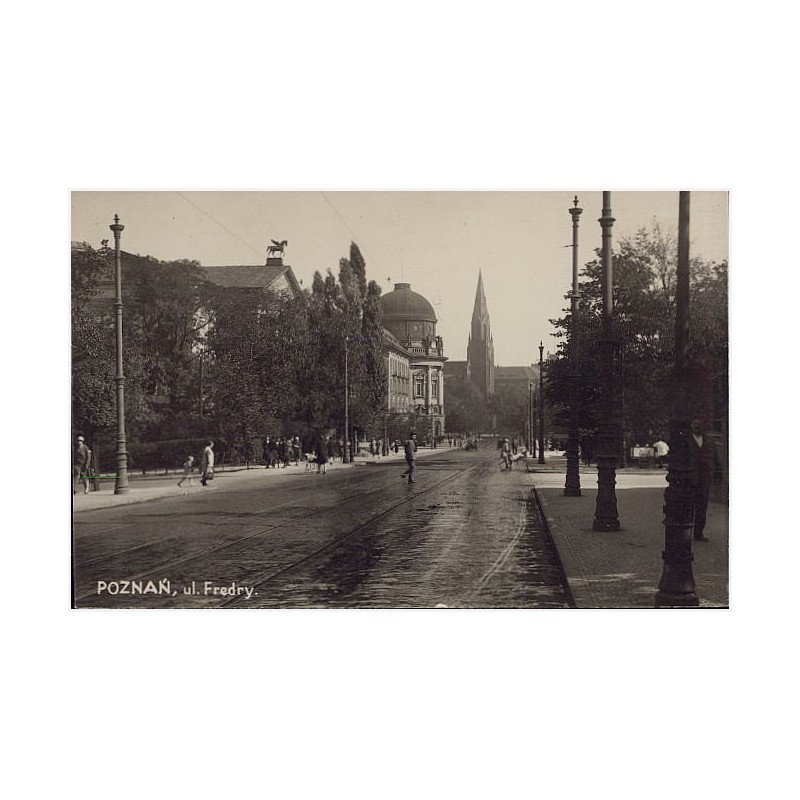 Poznań, ul. Fredry. Fot. W. Kowalczyk, Poznań