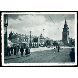 Krakau Tuchhalle mit Rathaus