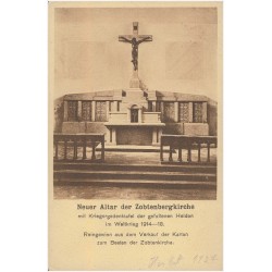 Neuer Altar der Zobtenbergkirche mit Kriegergedenktafel der gefallenen Helden im Weltkrieg 1914-18. [...]