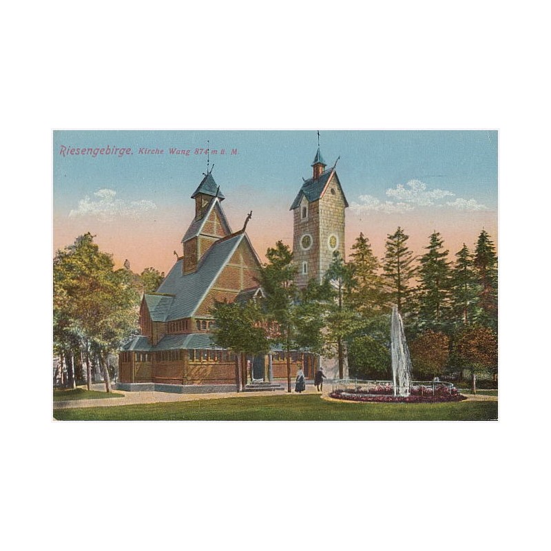 Riesengebirge. Kirche Wang 874 m ü. M