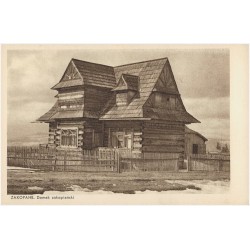 Zakopane. Domek zakopiański