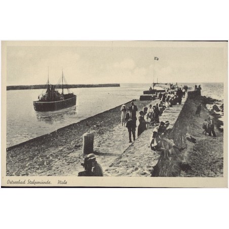 Ostseebad Stolpmünde. Mole