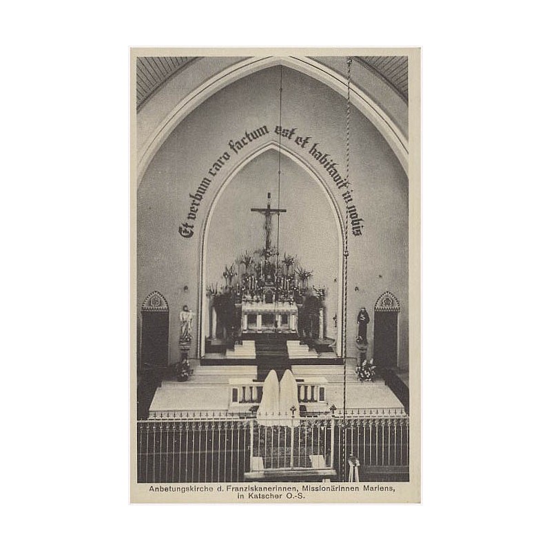Anbetungskirche d. Franziskanerinnen, Missionärinnen, Mariens, in Katscher, O.-S. [...]