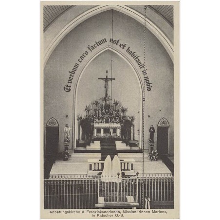 Anbetungskirche d. Franziskanerinnen, Missionärinnen, Mariens, in Katscher, O.-S. [...]