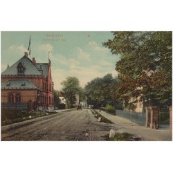 Gnadenfrei. Partie an der Post