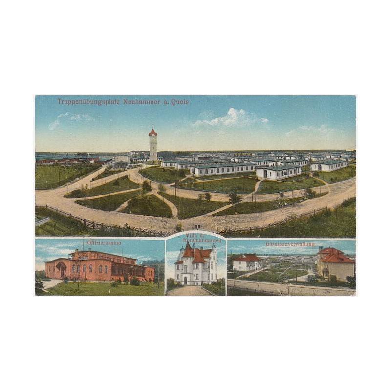 Truppenübungsplatz Neuhammer a. Queis. Offizierkasino. Villa d. Kommandanten. Garnisonverwaltung