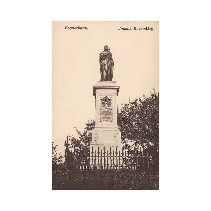 Częstochowa. Pomnik Kordeckiego