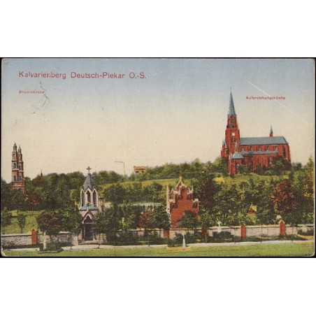 Kalvarienberg Deutsch-Piekar O.-S. Gnadenkirche. Auferstehungskirche