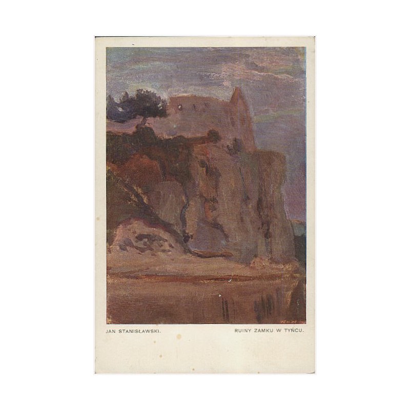 Jan Stanisławski. Ruiny Zamku w Tyńcu