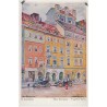 B. Kopczyński. Stara Warszawa - Fragment Rynku