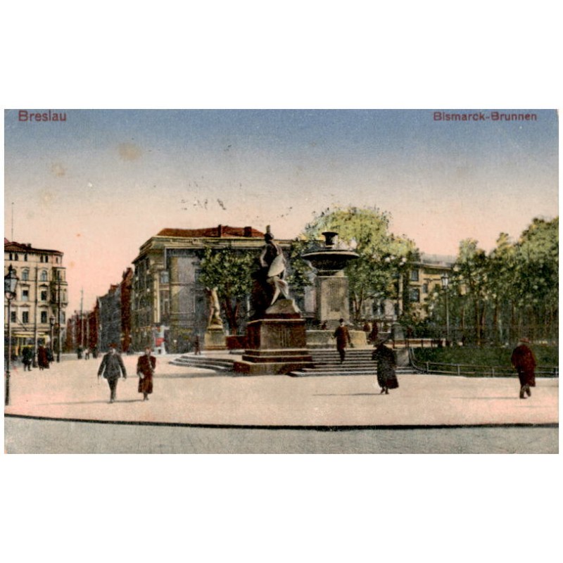 Breslau. Bismarck-Brunnen