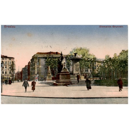 Breslau. Bismarck-Brunnen