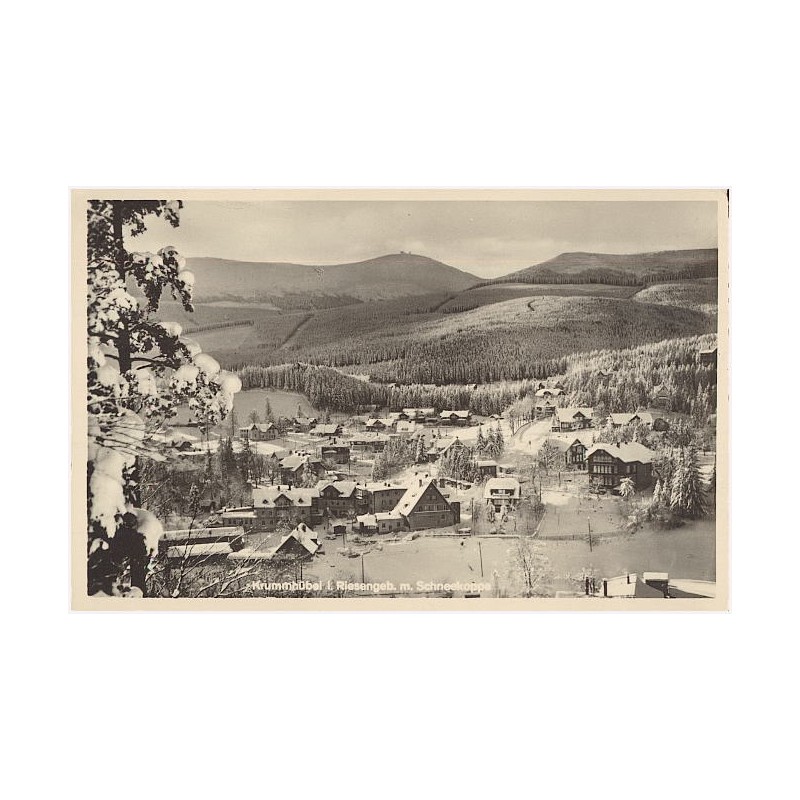 Krummhübel i. Riesengeb. m. Schneekoppe