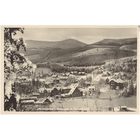 Krummhübel i. Riesengeb. m. Schneekoppe