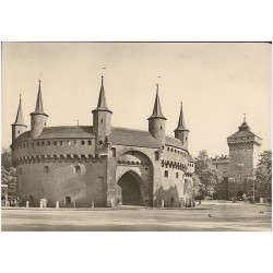 1 Krakau. Barbakane vor dem Florianitor, erbaut 1497-1505