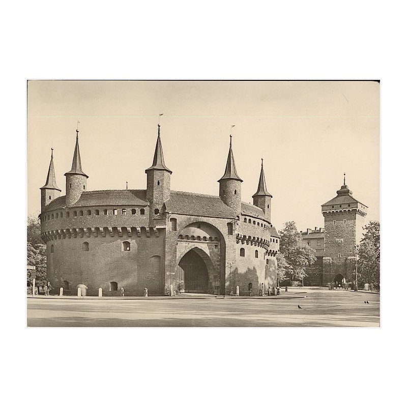 1 Krakau. Barbakane vor dem Florianitor, erbaut 1497-1505