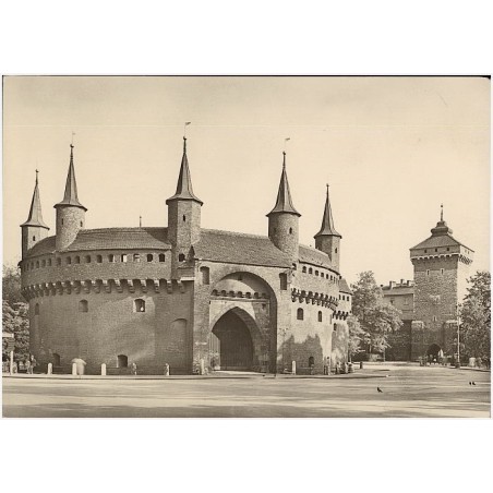 1 Krakau. Barbakane vor dem Florianitor, erbaut 1497-1505