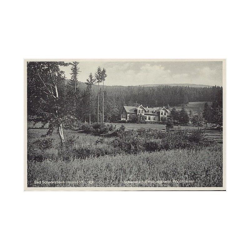 Bad Schwarzbach-Hernsdorf i. Isgb. Schwestern-Erholungsheim Waldfrieden