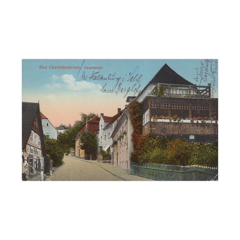 Bad Charlottenbrunn. Hauptstraße