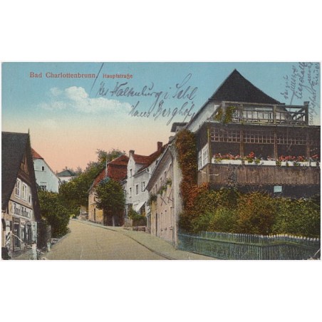 Bad Charlottenbrunn. Hauptstraße