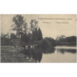 Truppenübungsplatz Neuhammer a. Queis. Queispartie. Hotel Kaiserhof