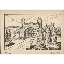 Breslau. Kaiserbrücke