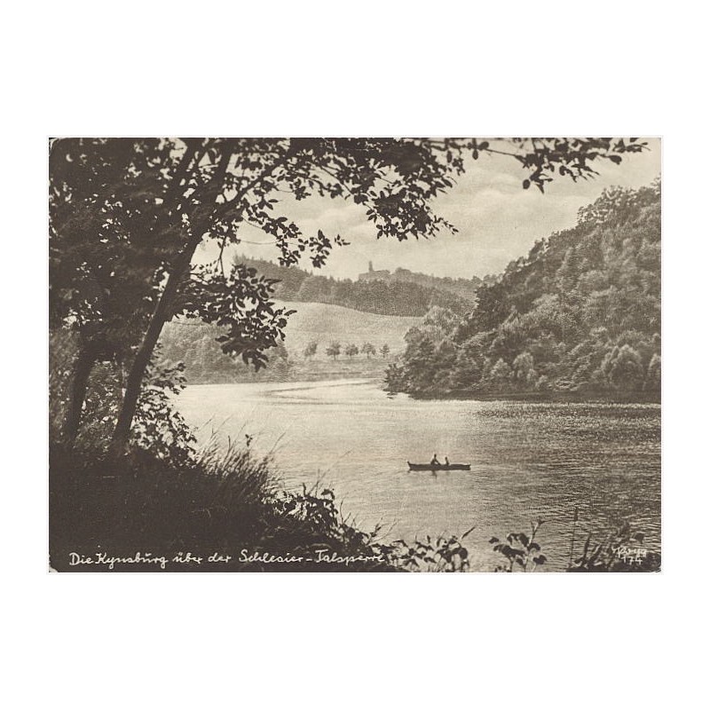 Die Kynsburg über der Schlesier-Talsperre [...] 174