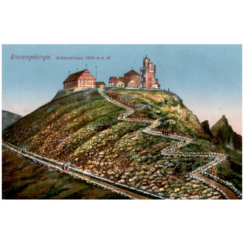 Riesengebirge. Schneekoppe 1605 m ü. M.