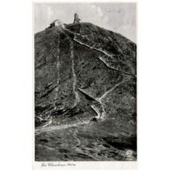 Die Schneekoppe 1605 m Silesia 5277 / Rewers: Riesengebirge. Die Schneekoppe (1605 m)