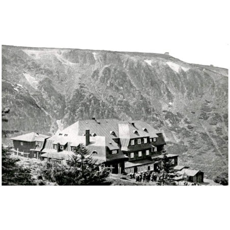 Riesengebirge. Hampelbaude 1258 Meter ü. d. M.