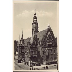 Breslau. Rathaus von der Kornecke