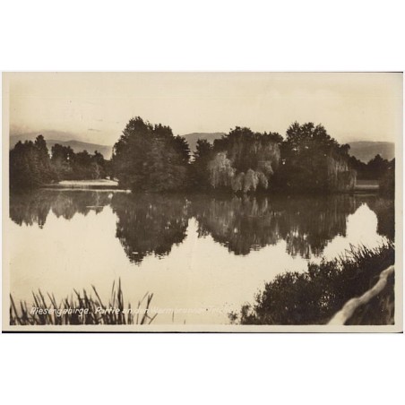 Riesengebirge. Partie an den Warnbrunner Teicher