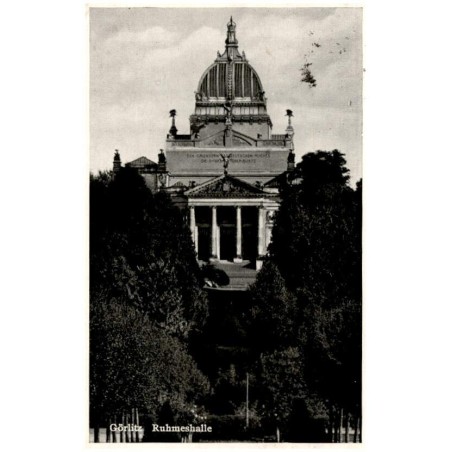 Görlitz. Ruhmeshalle / Rewers: Görlitz i. Schl. Ruhmeshalle.