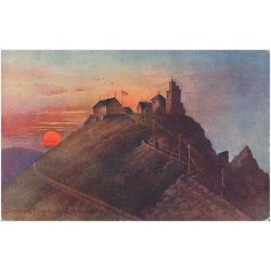 Sonnenaufgang an der Schneekoppe 1605 m. ü. M