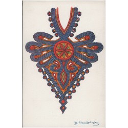 Ozdoby wyszywane na spodniach góralskich t. zw. "parzenice"