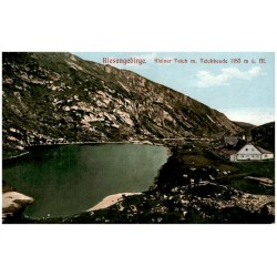 Riesengebirge. Kleiner Teich mit Teichbaude 1183 m ü. M.