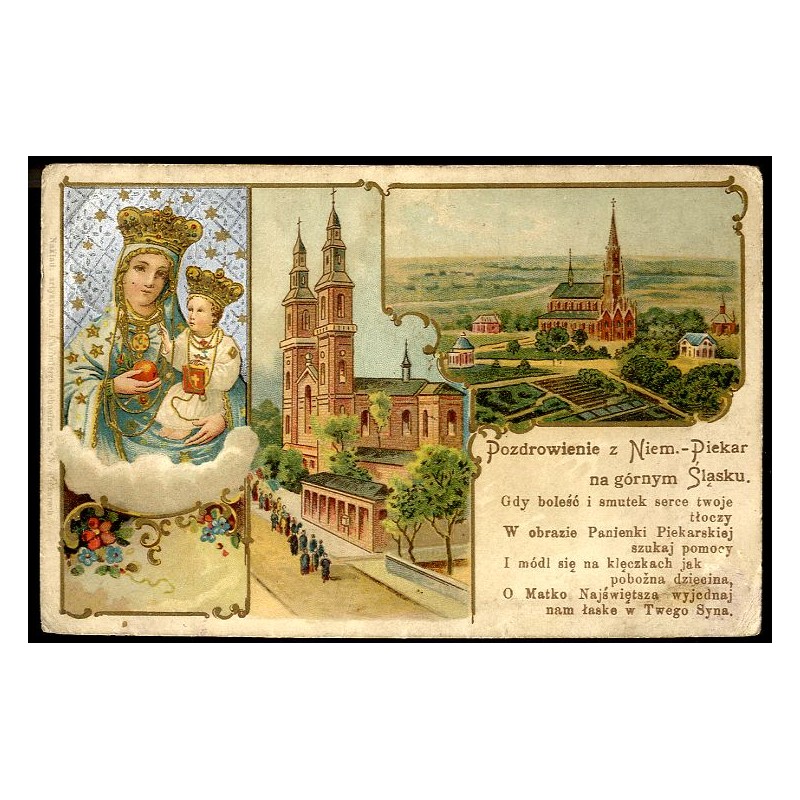Pozdrowienie z Niem.-Piekar na górnym Śląsku. [fragment modlitwy?]