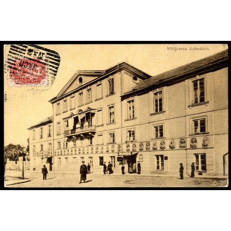 Warszawa. Bibljoteka Załuskich.